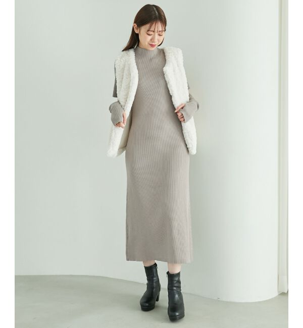 MAJESTICLEGON「レースカラーマルチwayニットワンピ」|その他|