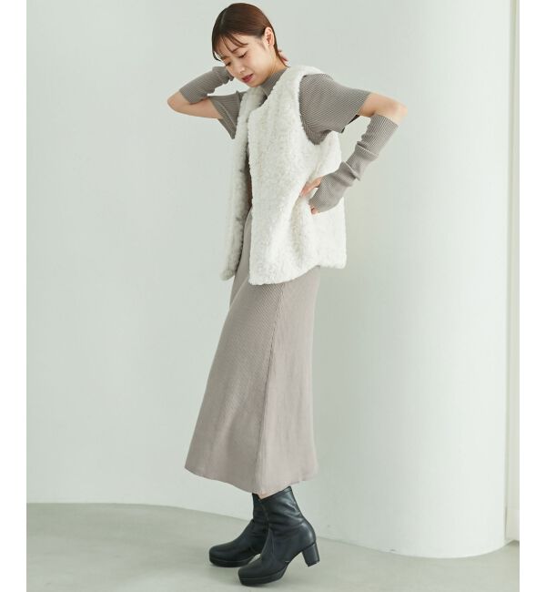 MAJESTICLEGON「レースカラーマルチwayニットワンピ」|その他|