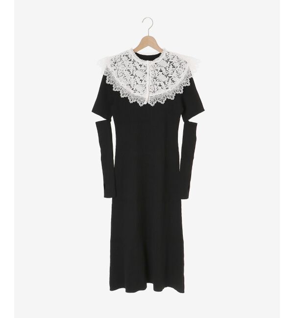 MAJESTICLEGON「レースカラーマルチwayニットワンピ」|その他|