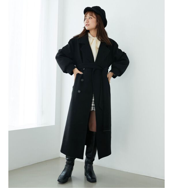 MAJESTICLEGON「バックデザインチェスターコート」|チェスターコート|