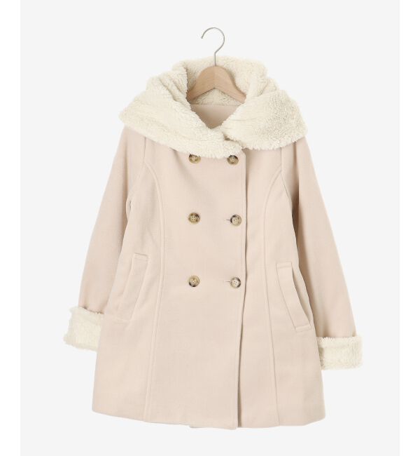 MAJESTICLEGON「フードボアコート」|ダウン|