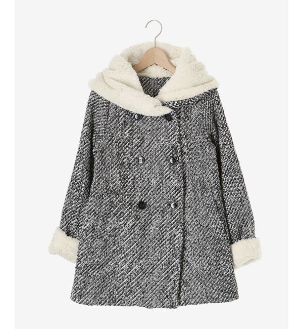 MAJESTICLEGON「フードボアコート」|ダウン|