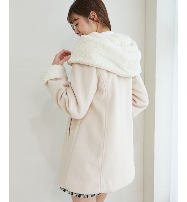 MAJESTICLEGON「フードボアコート」|ダウン|