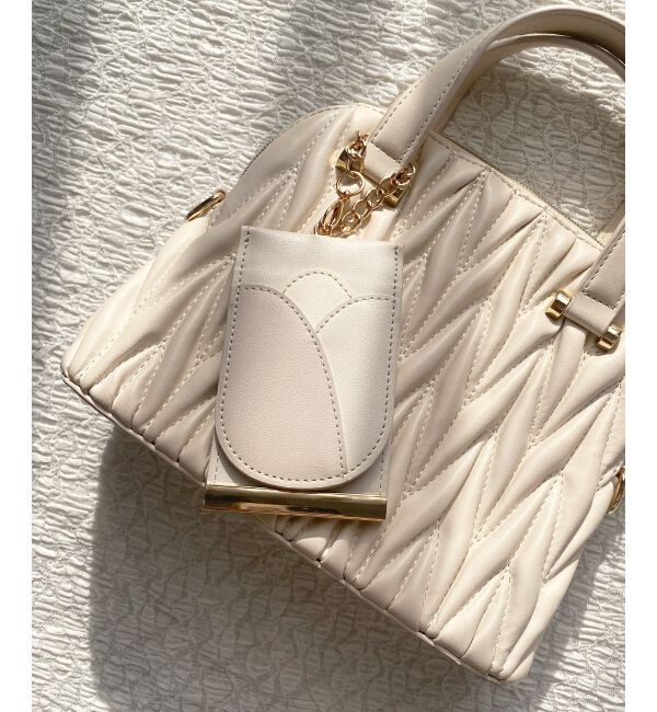  「チューリップパスケース」|名刺入れ・カードケース|アイボリー