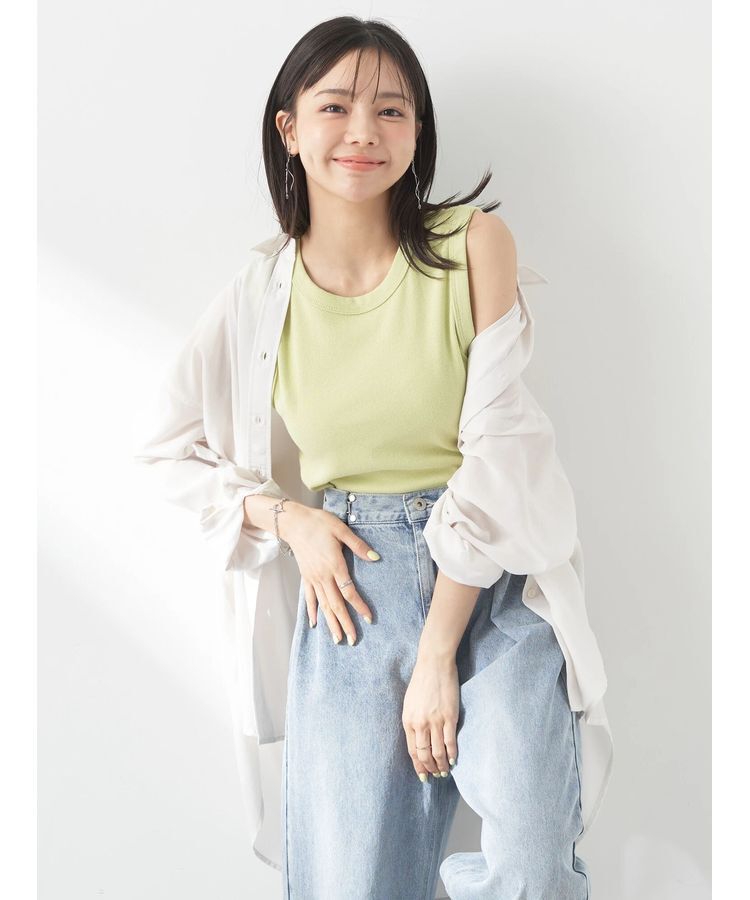 earth music&ecology「シアーシャツ」|シャツ・ブラウス|Off White