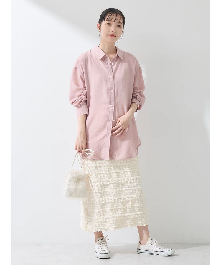 earth music&ecology「シアーシャツ」|シャツ・ブラウス|