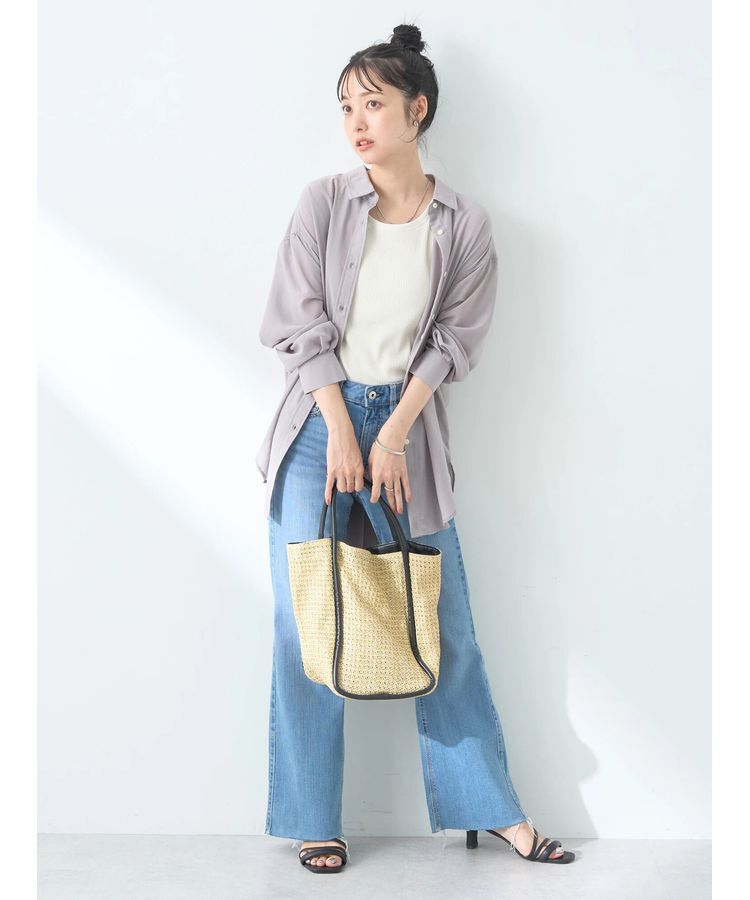 earth music&ecology「シアーシャツ」|シャツ・ブラウス|