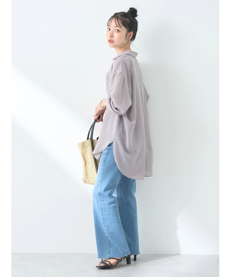 earth music&ecology「シアーシャツ」|シャツ・ブラウス|