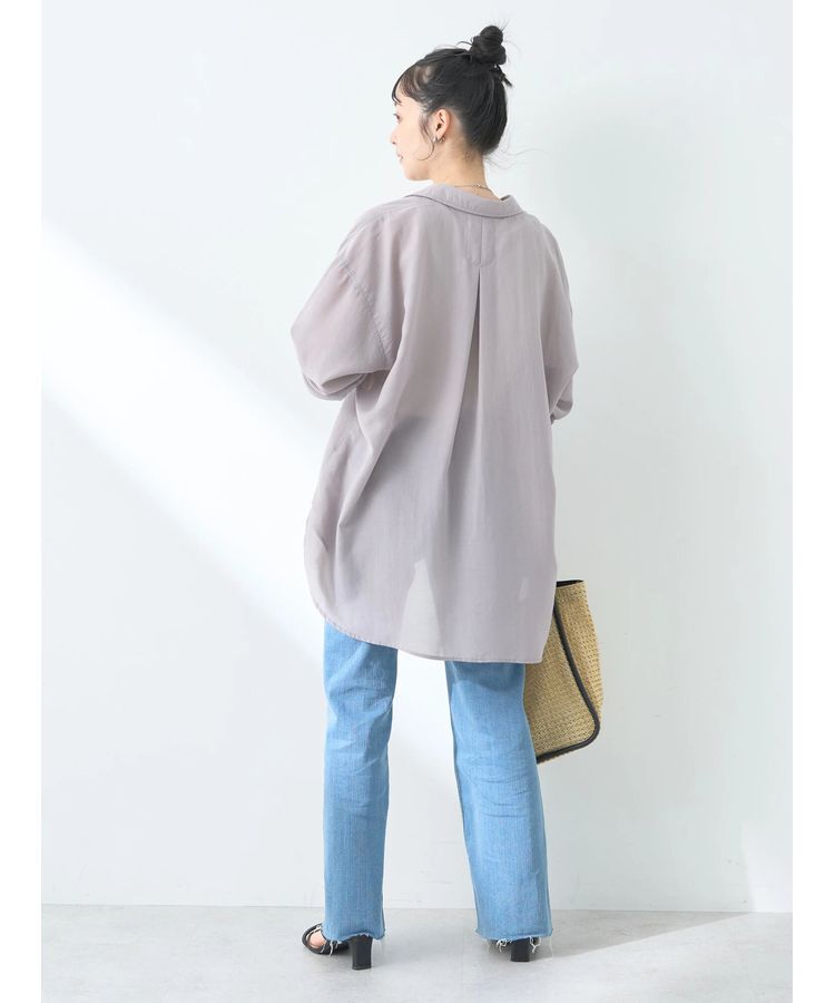 earth music&ecology「シアーシャツ」|シャツ・ブラウス|