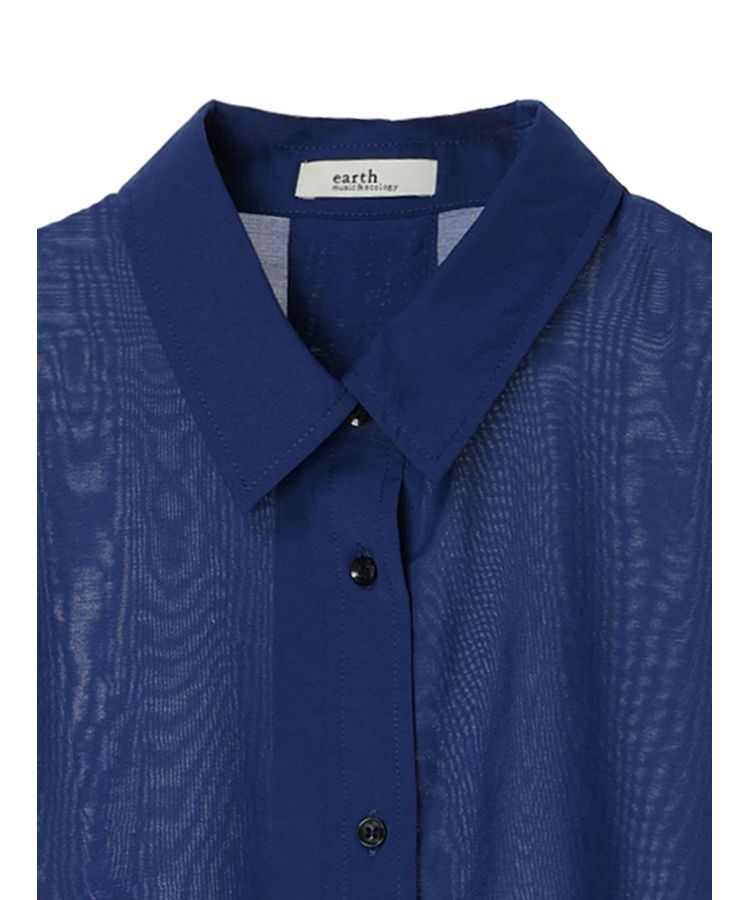 earth music&ecology「シアーシャツ」|シャツ・ブラウス|