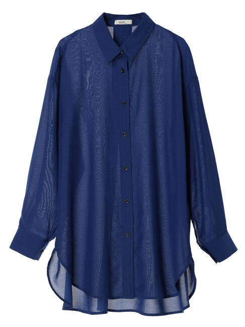 earth music&ecology「シアーシャツ」|シャツ・ブラウス|