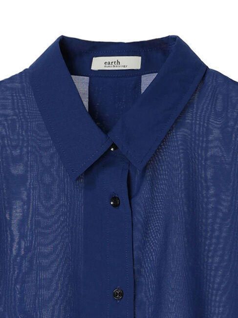 earth music&ecology「シアーシャツ」|シャツ・ブラウス|