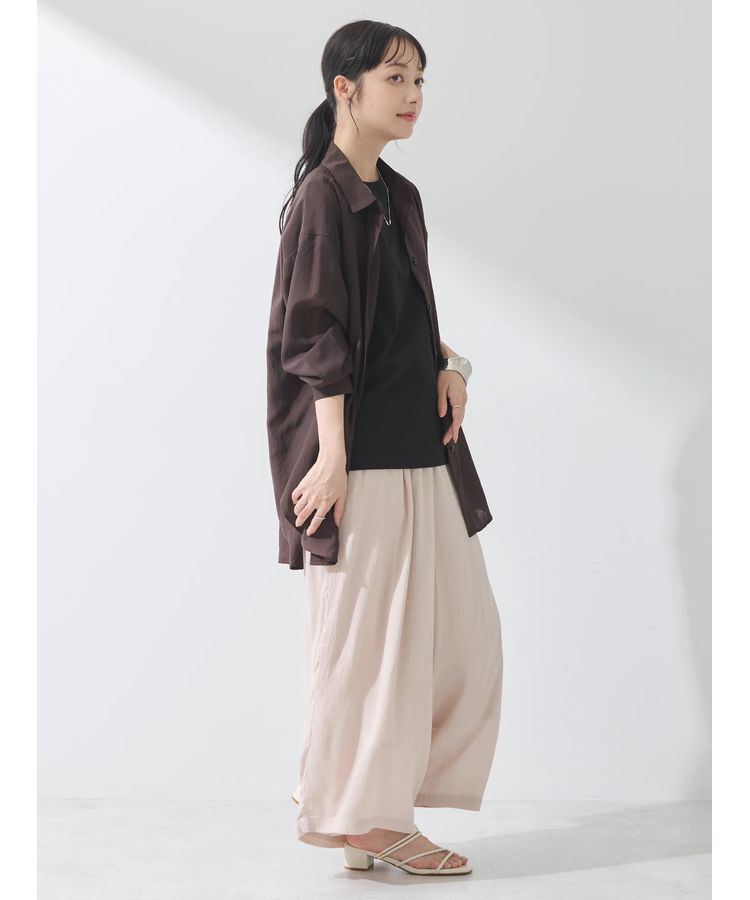 earth music&ecology「シアーシャツ」|シャツ・ブラウス|