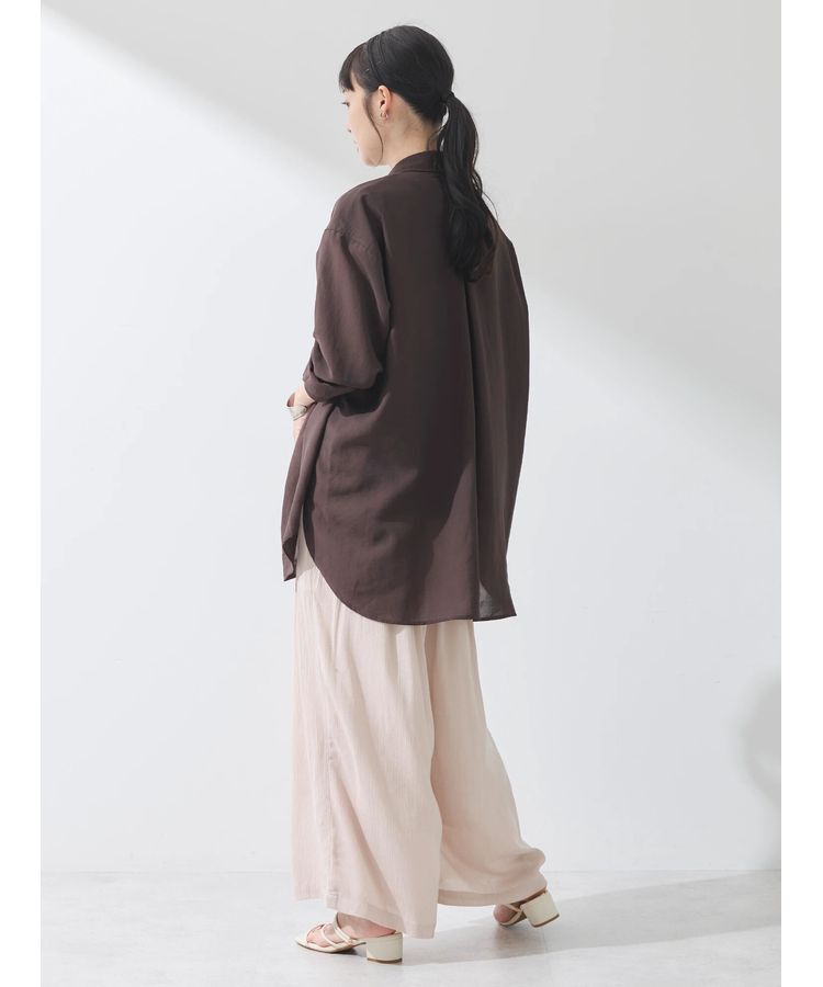 earth music&ecology「シアーシャツ」|シャツ・ブラウス|