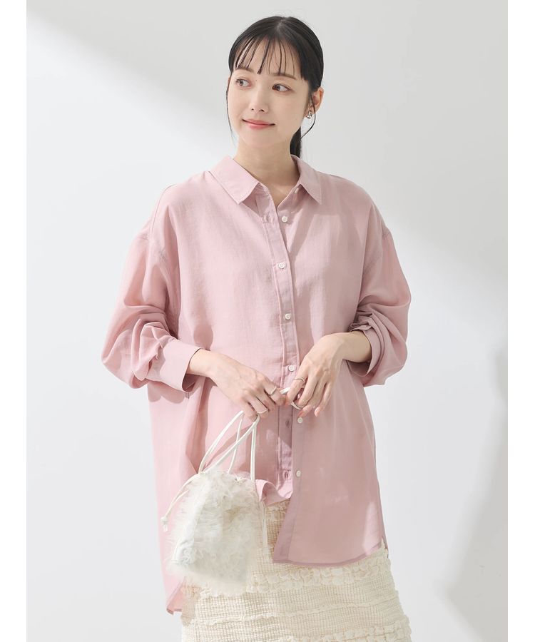 earth music&ecology「シアーシャツ」|シャツ・ブラウス|