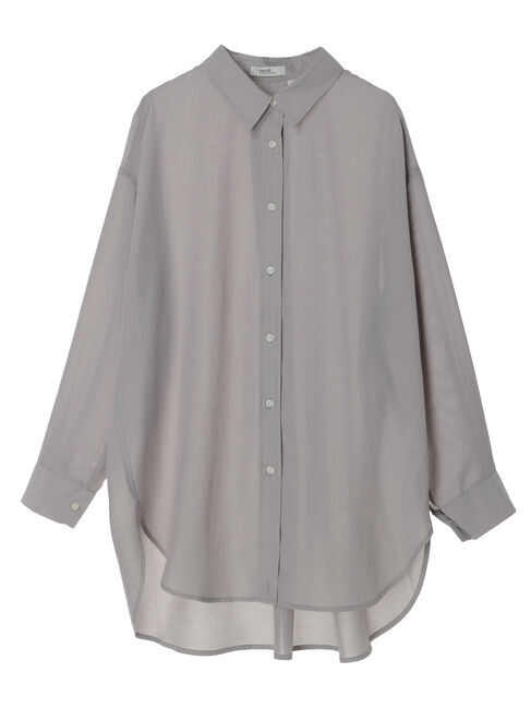 earth music&ecology「シアーシャツ」|シャツ・ブラウス|