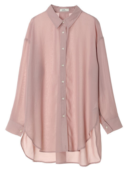 earth music&ecology「シアーシャツ」|シャツ・ブラウス|