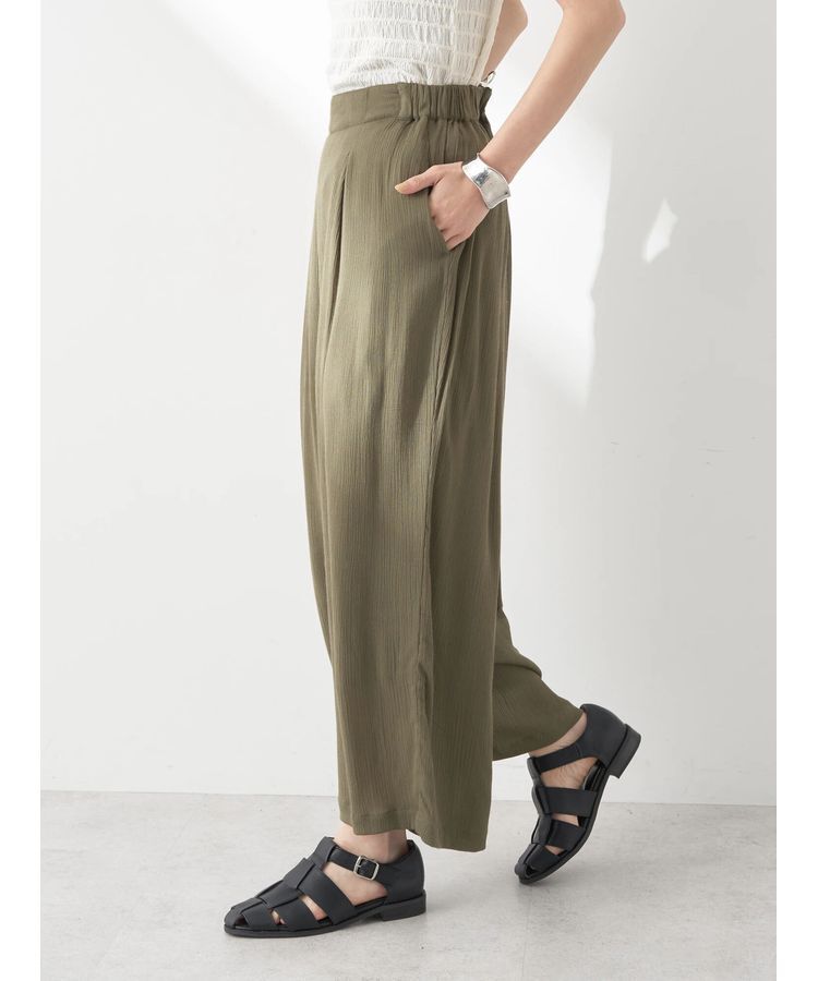 earth music&ecology「レーヨンクレープイージーパンツ」|その他|