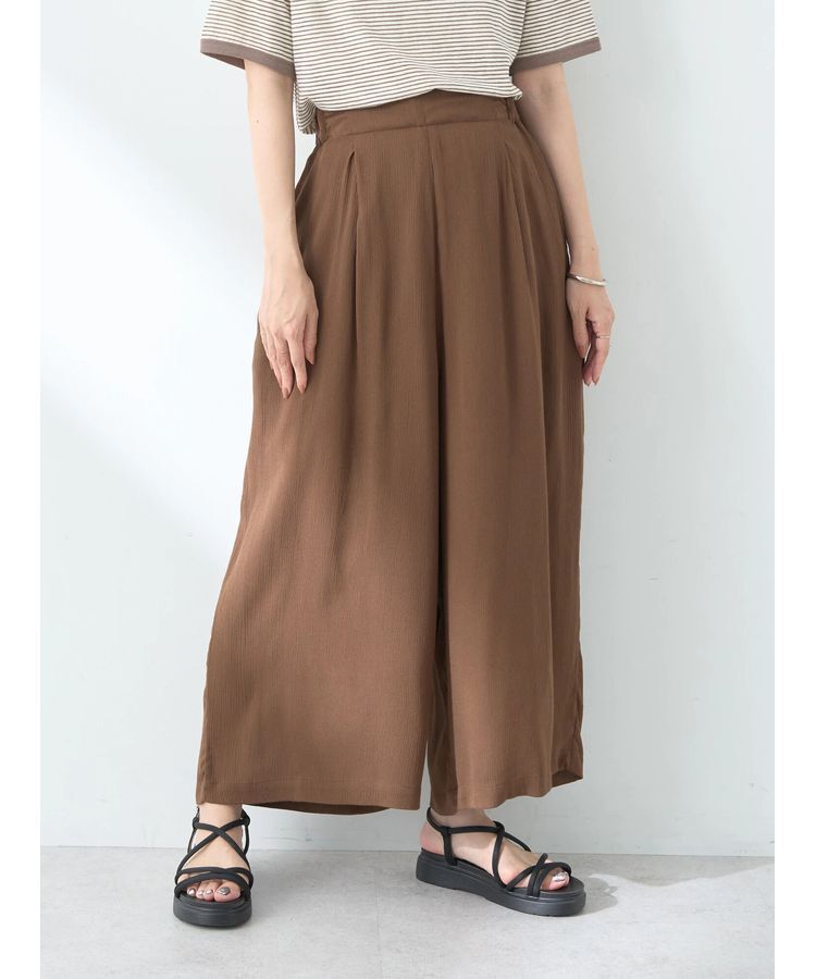 earth music&ecology「レーヨンクレープイージーパンツ」|その他|