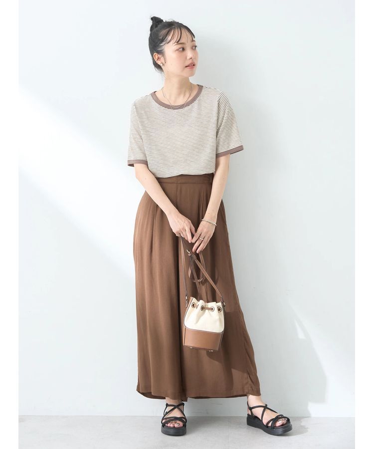 earth music&ecology「レーヨンクレープイージーパンツ」|その他|