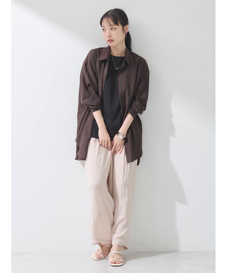 earth music&ecology「レーヨンクレープイージーパンツ」|その他|