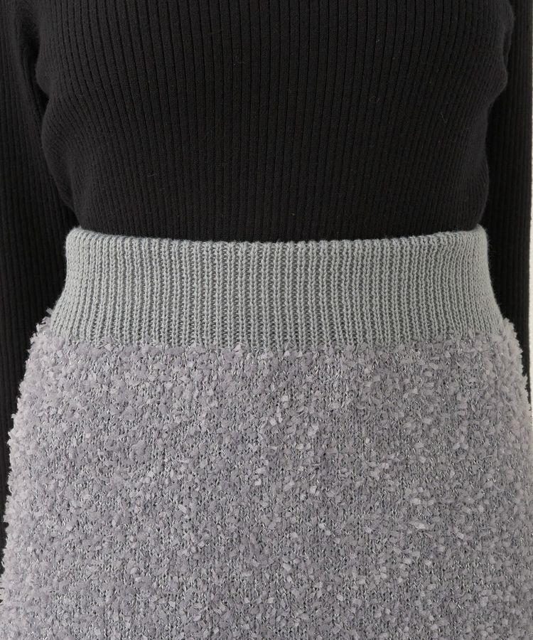 earth music&ecology「ラメニットナロースカート」|タイト|