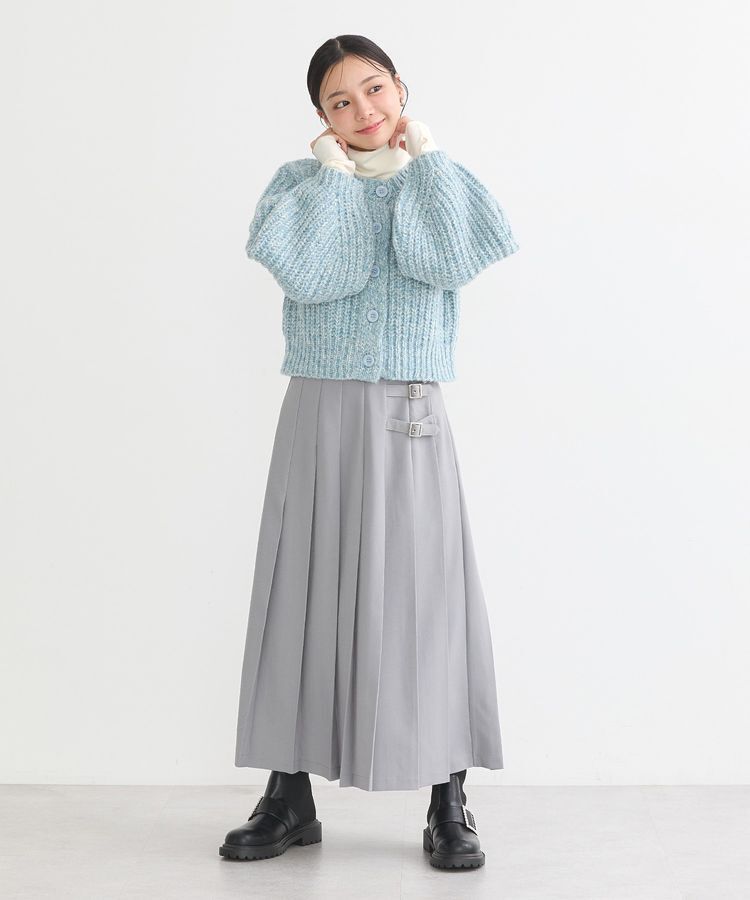 earth music&ecology「ローゲージニットショートカーディガン」|カーディガン|