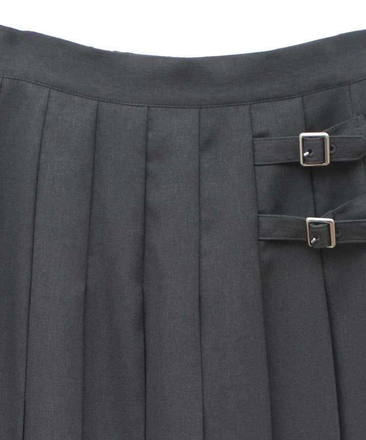 earth music&ecology「サイドバックルプリーツスカート」|スカート|