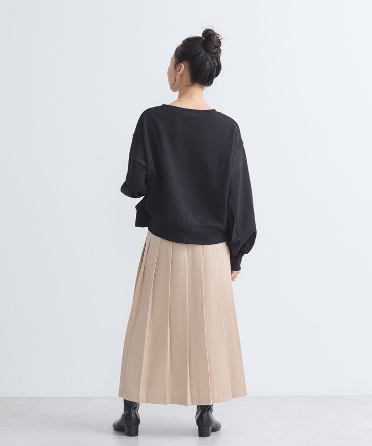 earth music&ecology「サイドバックルプリーツスカート」|スカート|