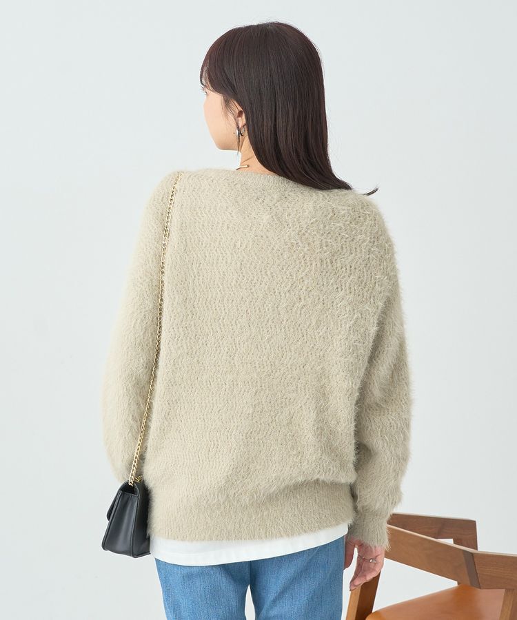 earth music&ecology「モヘヤライクレースニット」|ニット・セーター|