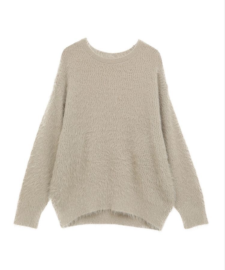 earth music&ecology「モヘヤライクレースニット」|ニット・セーター|