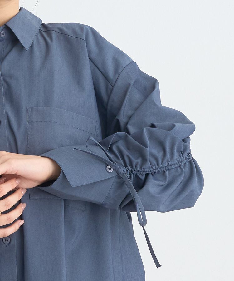 earth music&ecology「バックドロストオーバーシャツ」|シャツ・ブラウス|