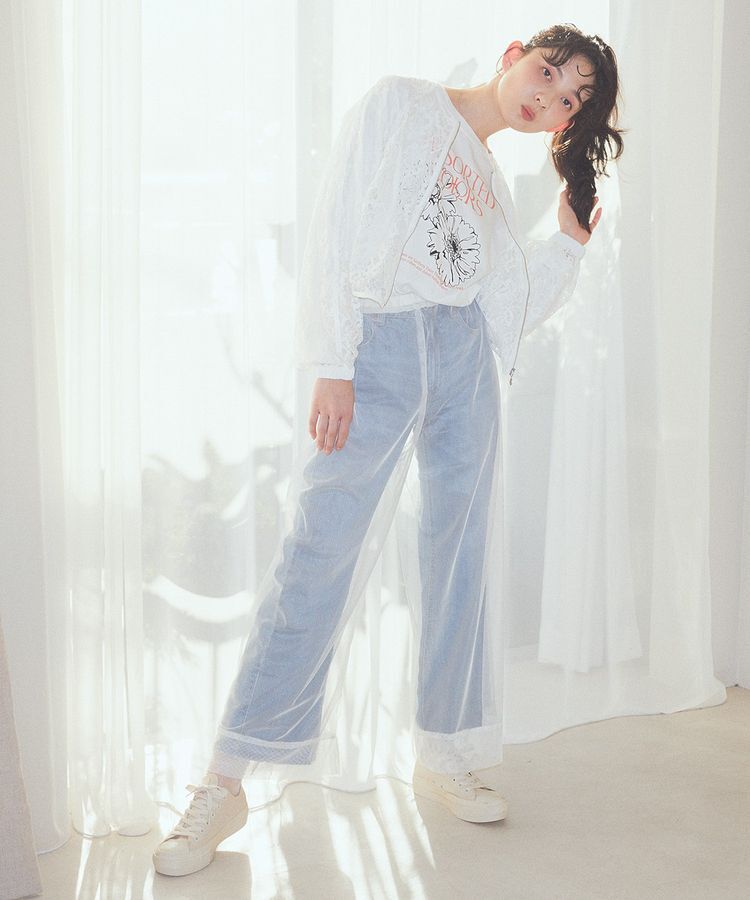 earth music&ecology「シアーレイヤードパンツ」|その他|