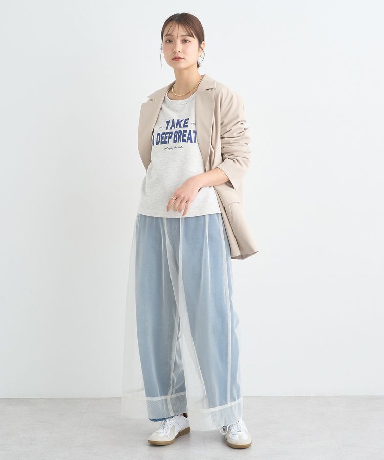 earth music&ecology「シアーレイヤードパンツ」|その他|