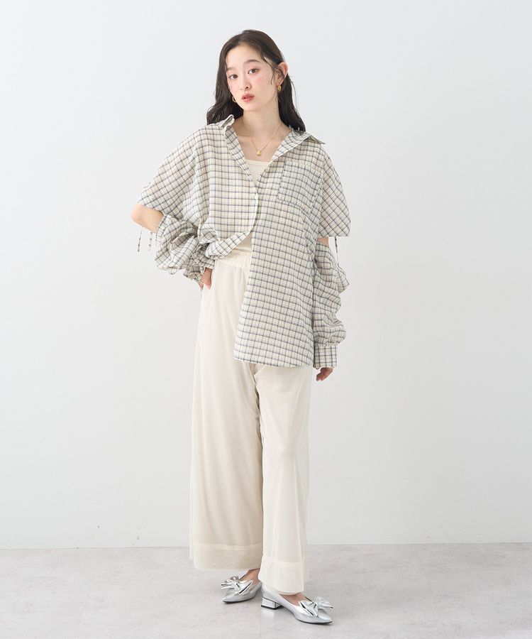 earth music&ecology「シアーレイヤードパンツ」|その他|