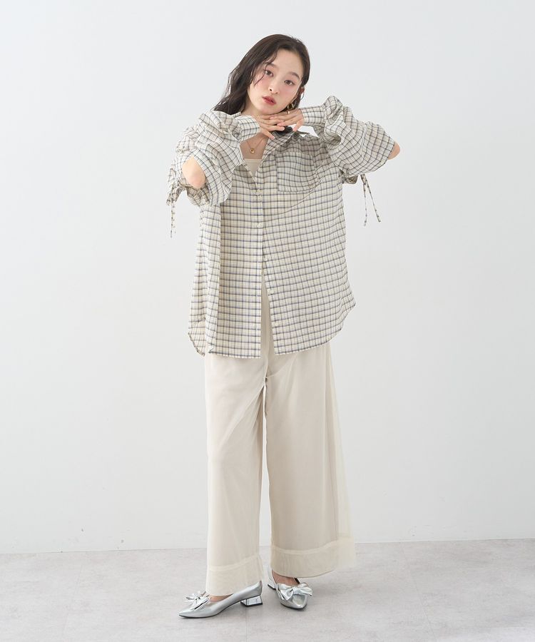 earth music&ecology「シアーレイヤードパンツ」|その他|