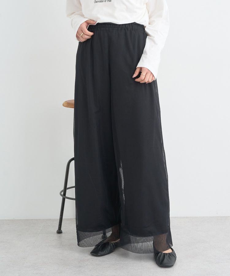 earth music&ecology「シアーレイヤードパンツ」|その他|