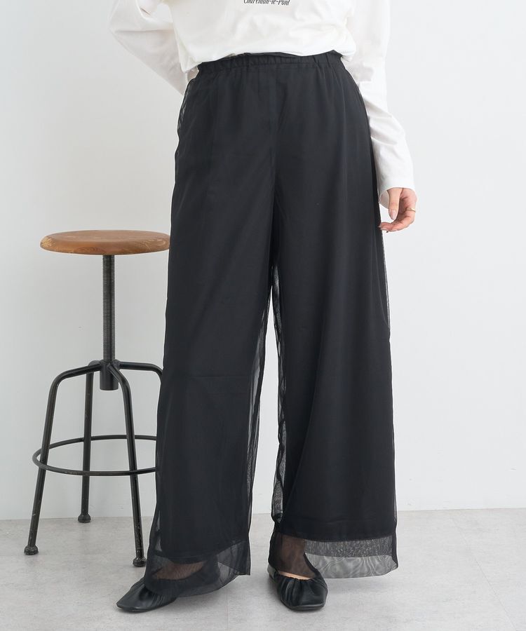 earth music&ecology「シアーレイヤードパンツ」|その他|