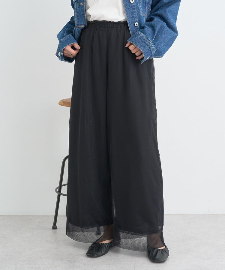 earth music&ecology「シアーレイヤードパンツ」|その他|