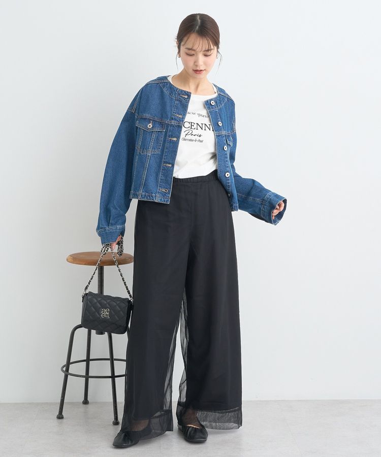 earth music&ecology「シアーレイヤードパンツ」|その他|