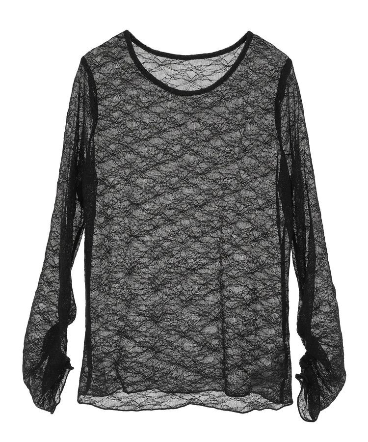 earth music&ecology「シアーレースプルオーバー」|Tシャツ・カットソー|