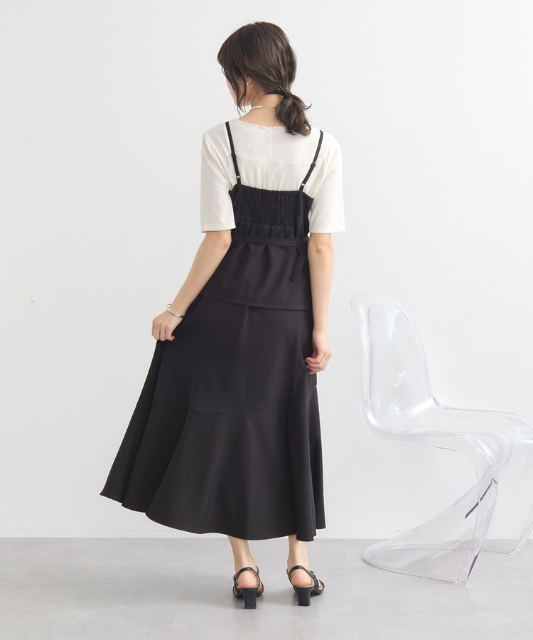 earth music&ecology「ビスチェドッキングワンピース」|ワンピース|