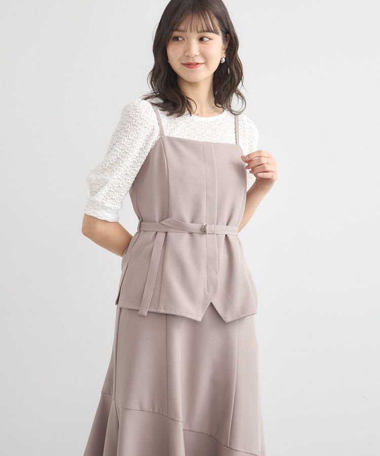 earth music&ecology「ビスチェドッキングワンピース」|ワンピース|Mocha