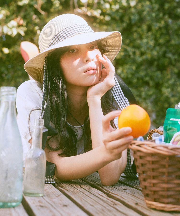 earth music&ecology「ダブルリボンブレードハット」|その他|