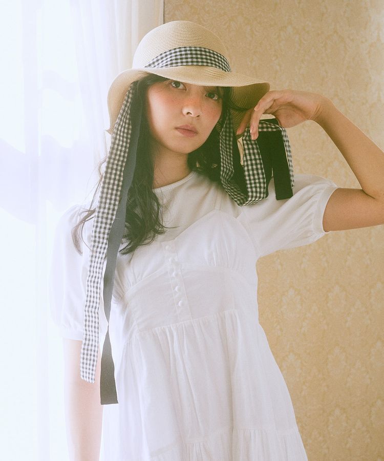 earth music&ecology「ダブルリボンブレードハット」|その他|