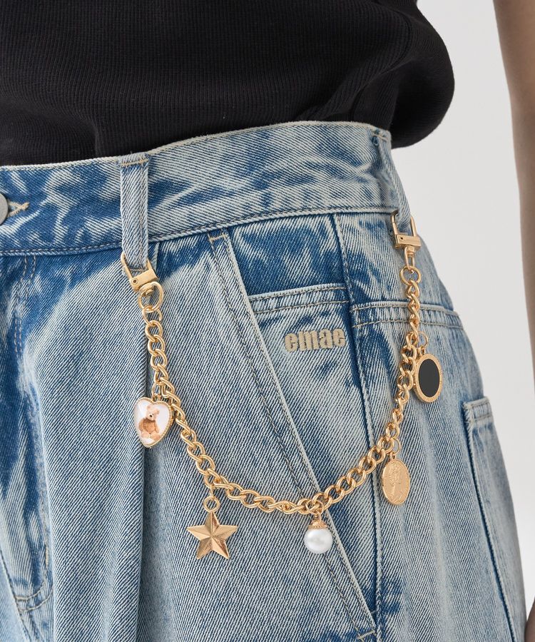 earth music&ecology「モチーフチェーンチャーム」|その他|Gold