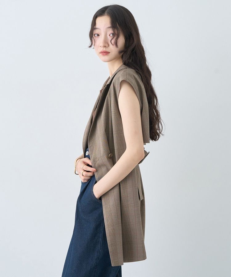 earth music&ecology「ショートジレンチ」|トレンチコート|