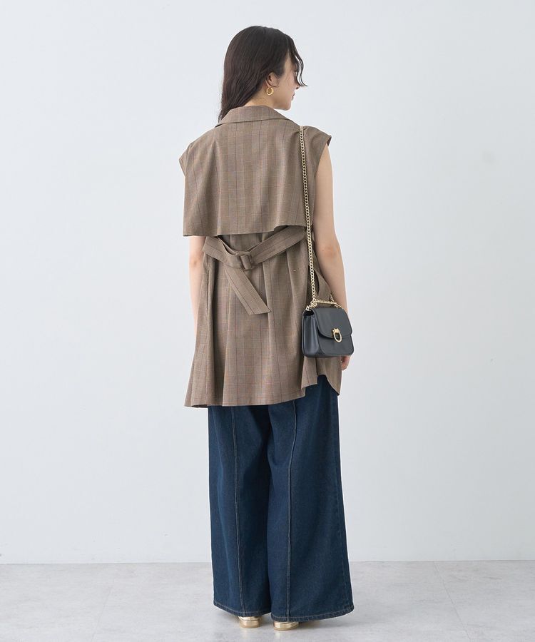 earth music&ecology「ショートジレンチ」|トレンチコート|