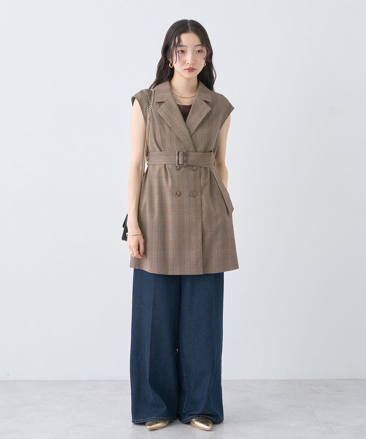 earth music&ecology「ショートジレンチ」|トレンチコート|