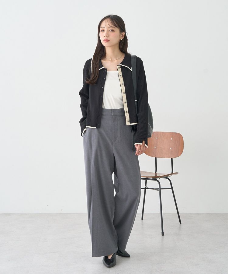 earth music&ecology「ウエストタブタックパンツ」|その他|